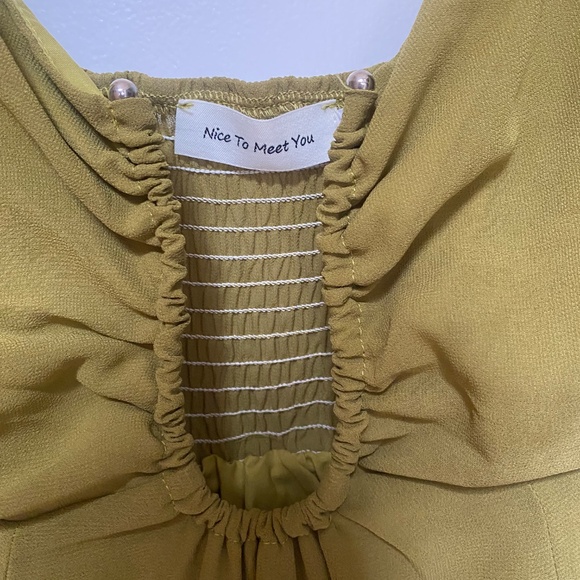 Chiffon A-line Dress - Picture 2 of 5